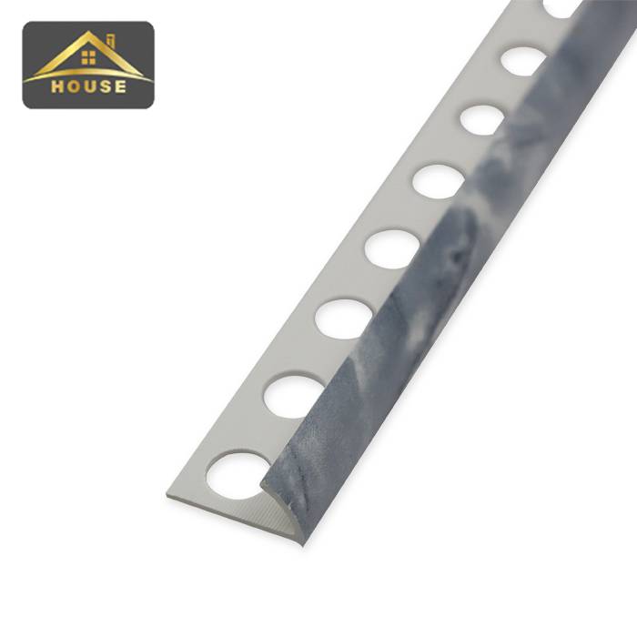 Interior Tile Trim Wholesale Strict Qc Inspection Round Shape Pvc For Tile Decoration And Protection,Hotel Plastic Free Sample